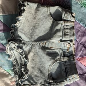 2 Denim Shorts and 1 Denim Pant